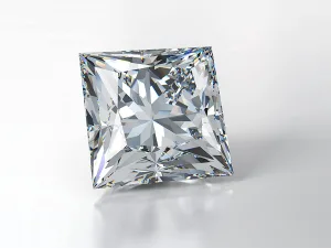 15 Different Cuts and Shapes of Coloured Gemstones 7 Princess Cut
