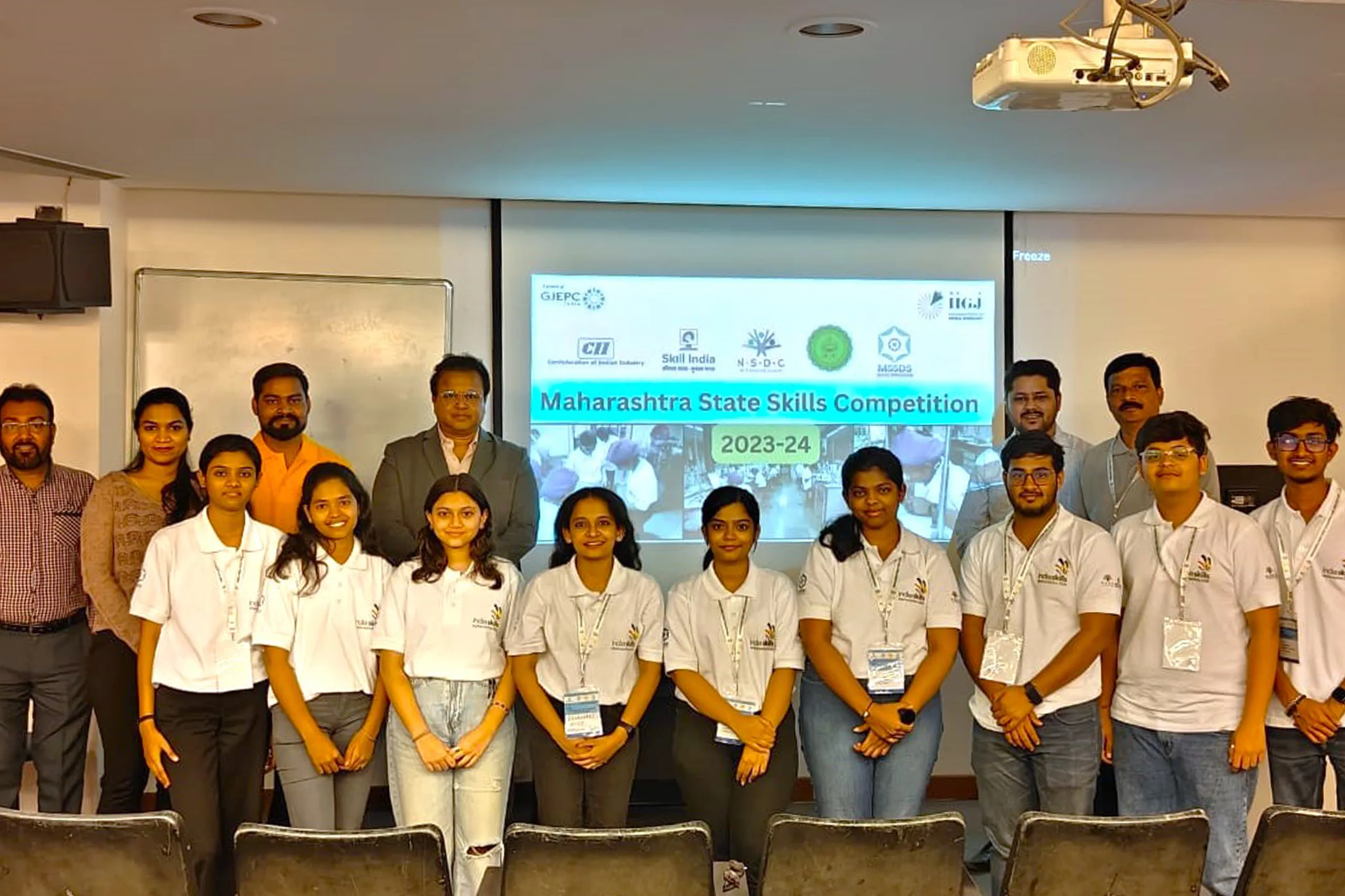 Indian Institute of Gems & Jewellery 42 Student Finalists in Maharashtra State Skills Competition 23-24